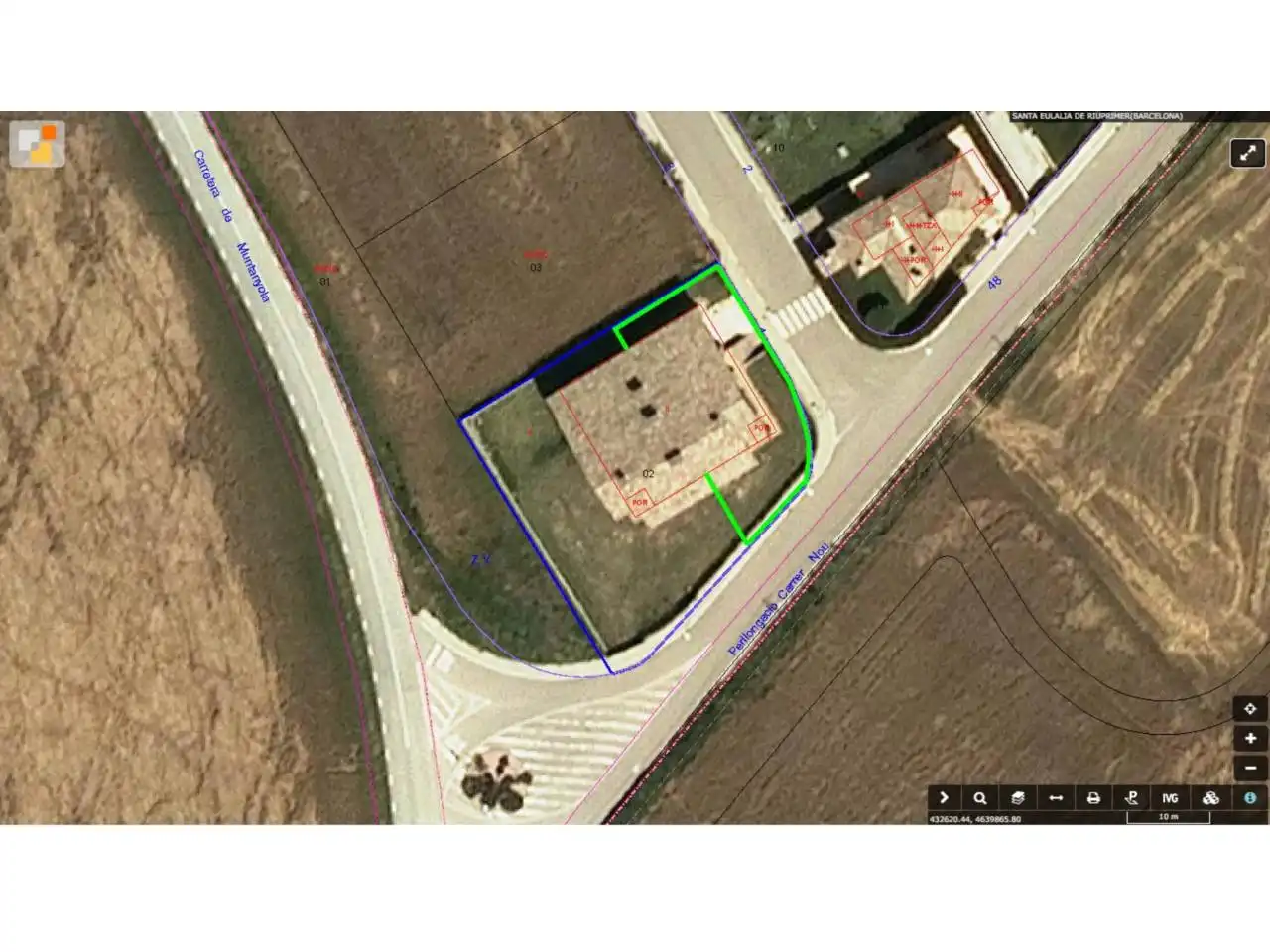 Casa adosada de lloguer en Santa Eulàlia de Riuprimer amb Calefacció, Jardí privat i Terrassa