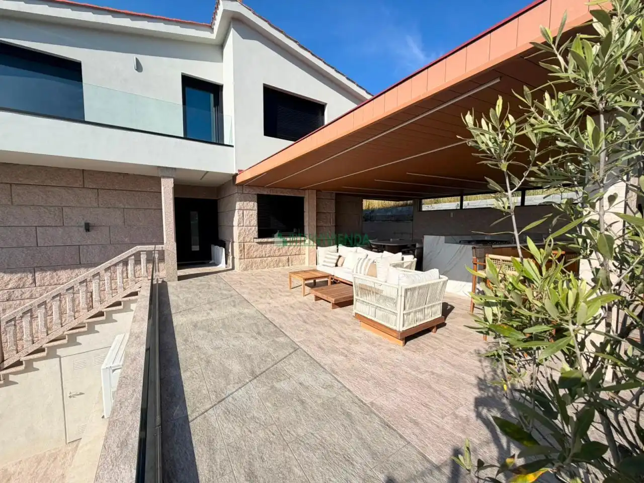 Terraza de Casa o chalet en venta en Redondela con Calefacción, Jardín privado y Terraza