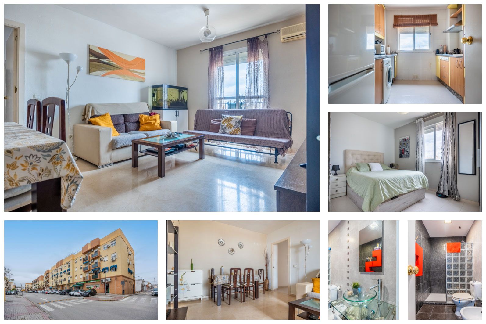 Vista exterior de Piso en venta en Camas con Aire acondicionado y Balcón