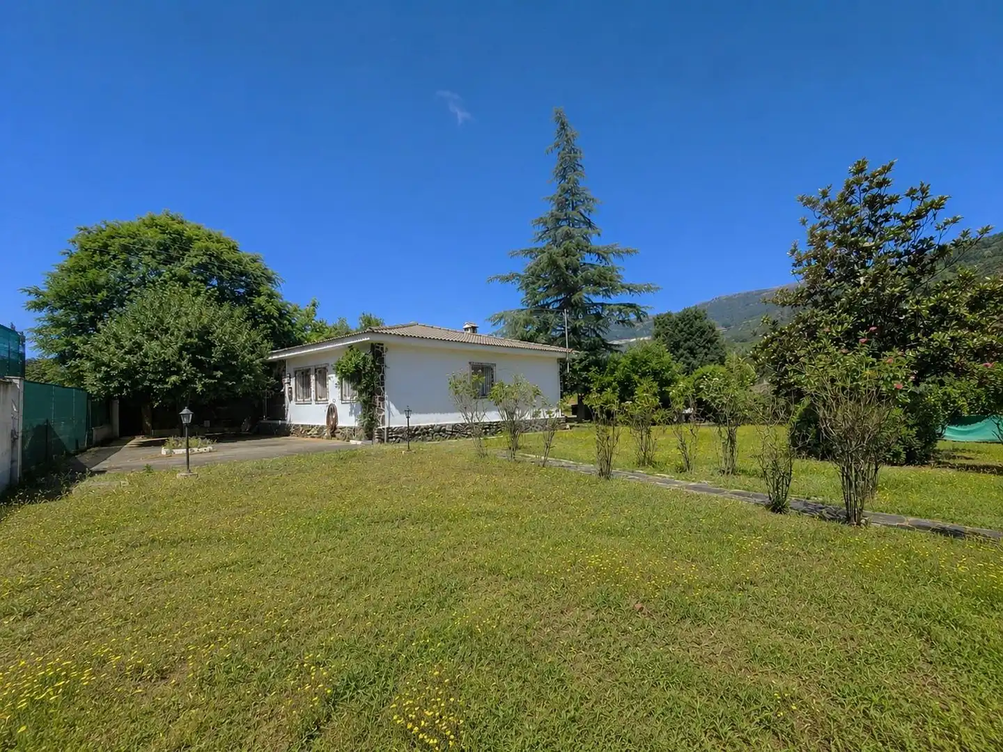 Jardín de Casa o chalet en venta en Casas del Castañar con Jardín privado, Trastero y Piscina