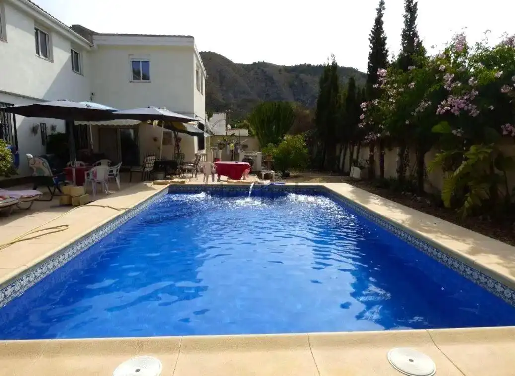 Schwimmbecken von Haus oder Chalet zum Verkauf in Orxeta mit Klimaanlage, Terrasse und Schwimmbad