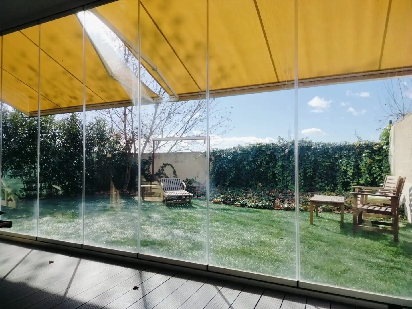 Jardín de Casa adosada en venta en Moraleja de Enmedio con Aire acondicionado, Calefacción y Jardín privado