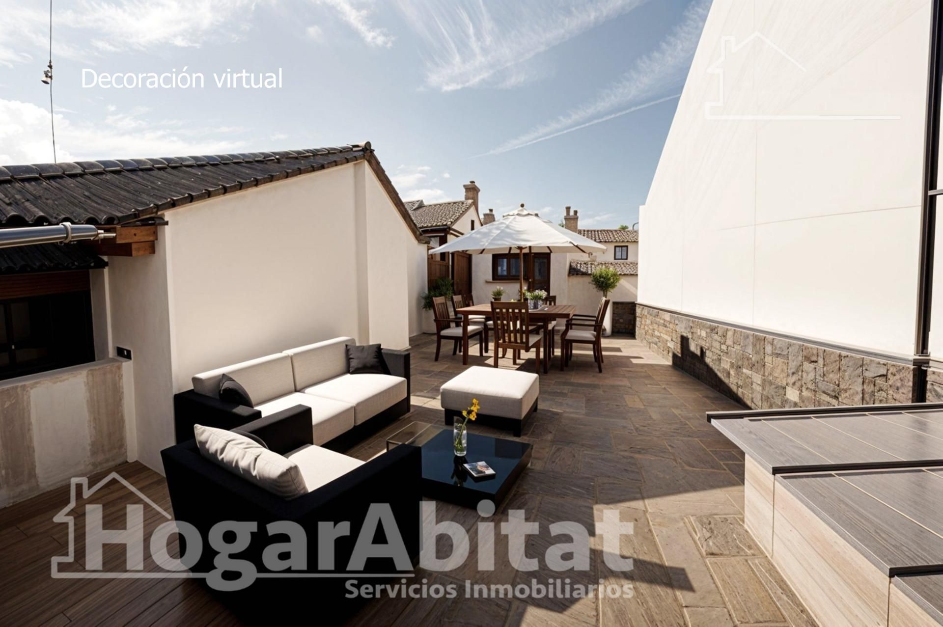 Terrassa de Casa o xalet en venda en Carlet amb Terrassa i Traster