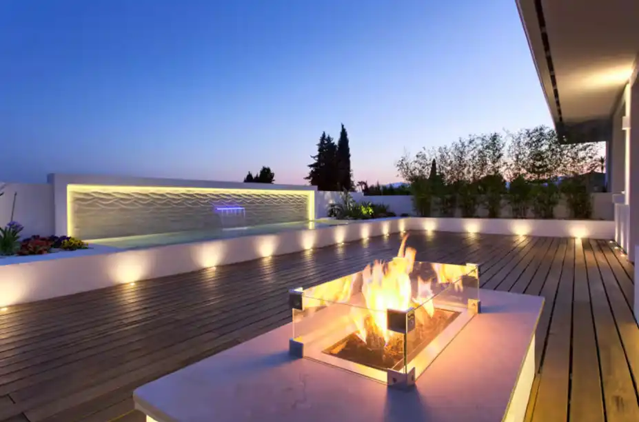 Terrassa de Casa o xalet de lloguer en Marbella amb Aire condicionat, Jardí privat i Terrassa