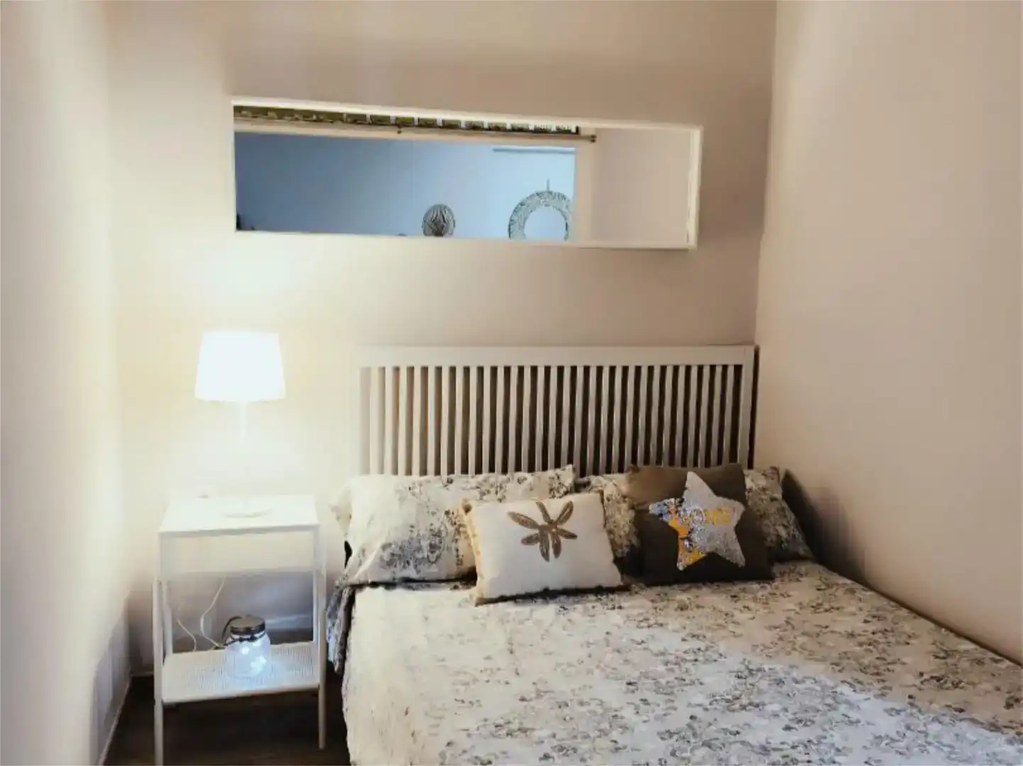 Schlafzimmer von Wohnungen zur Miete in Castellón de la Plana / Castelló de la Plana mit Klimaanlage, Möbliert und Balkon