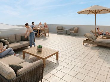 Piso de obra nueva con balcón en venta en Calle Cerro Largo 17