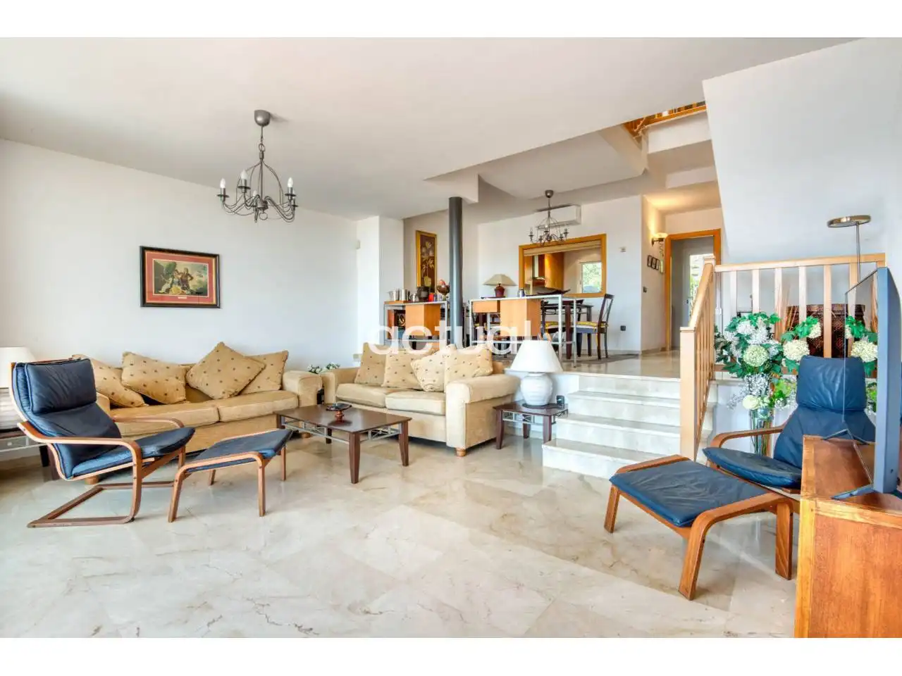 Sala d'estar de Casa o xalet en venda en Sant Feliu de Guíxols amb Aire condicionat, Calefacció i Terrassa
