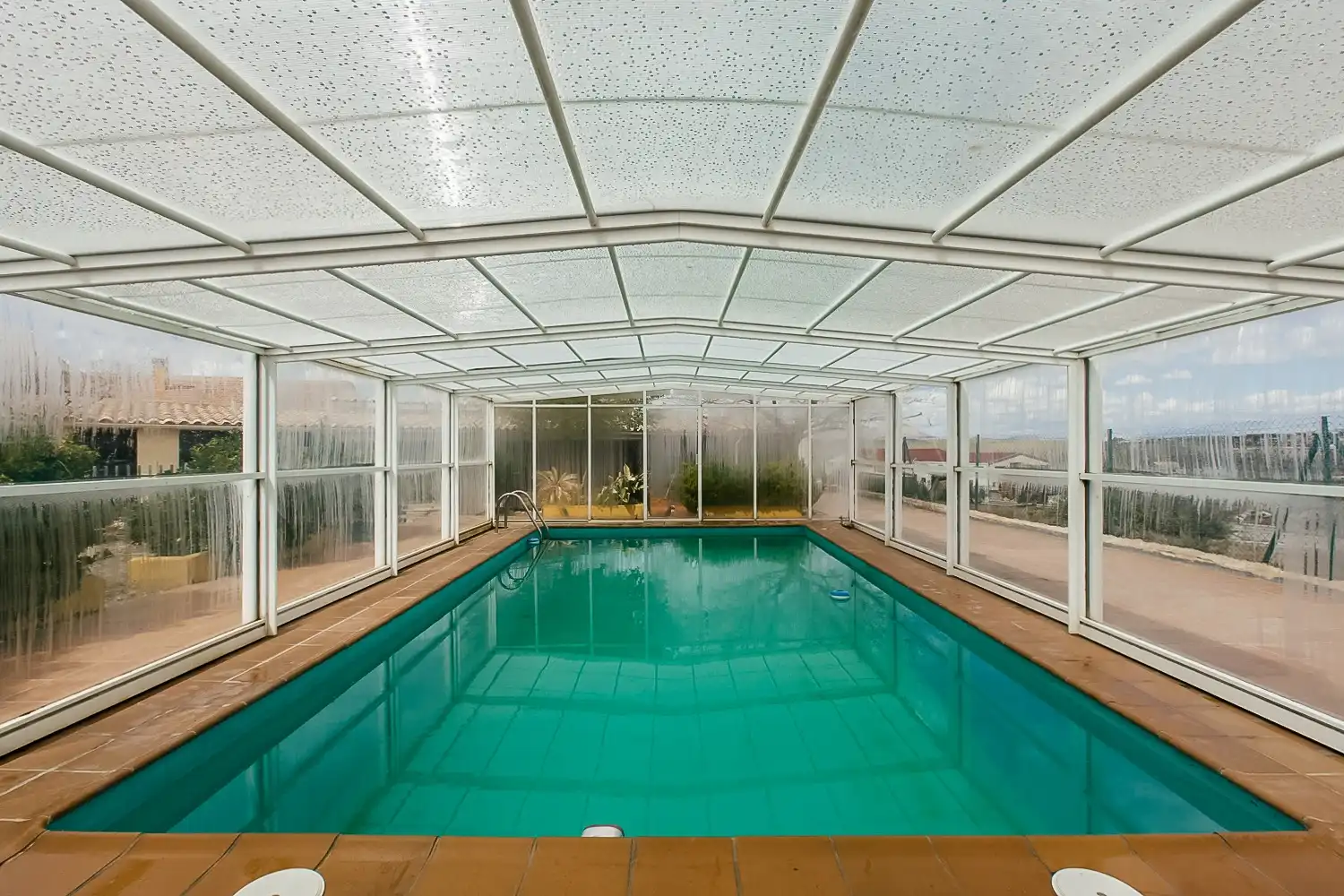 Piscina de Casa o xalet en venda en Purullena amb Aire condicionat, Jardí privat i Terrassa
