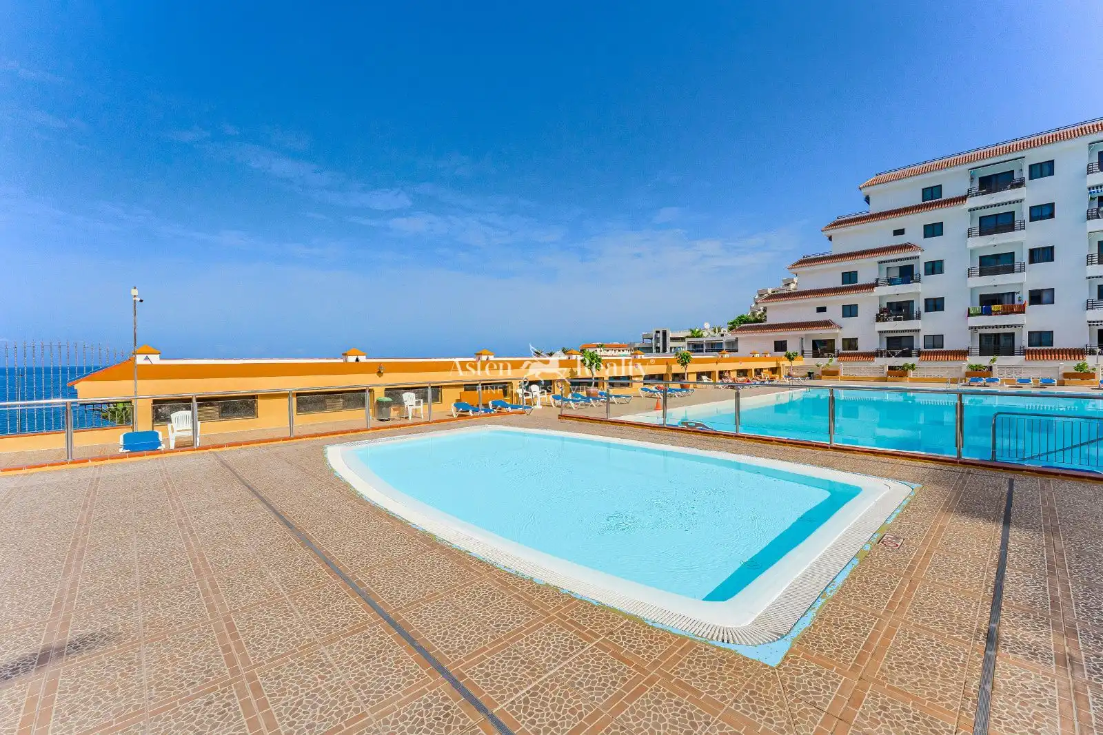 Piscina de Apartament en venda en Santiago del Teide amb Aire condicionat, Terrassa i Piscina