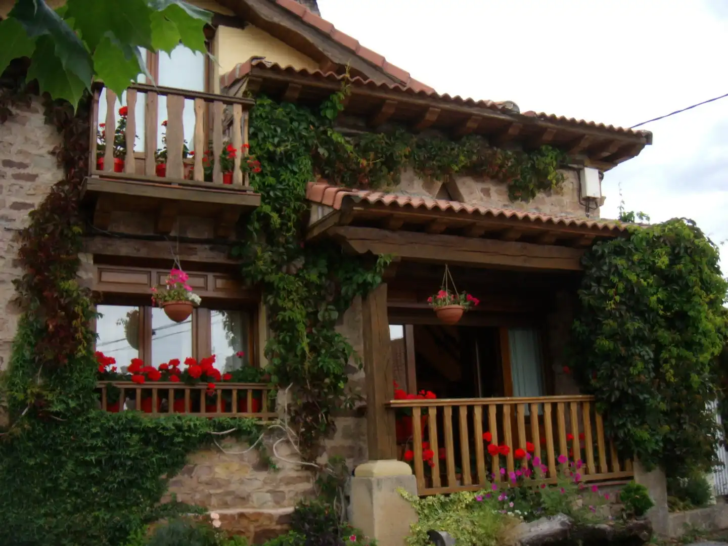 Vista exterior de Casa o chalet en venta en Hermandad de Campoo de Suso con Terraza, Piscina y Amueblado
