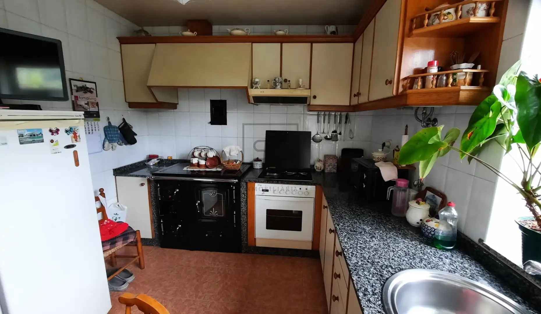 Kitchen of Houses for sale in Ferrol  with Private garden and Storage room