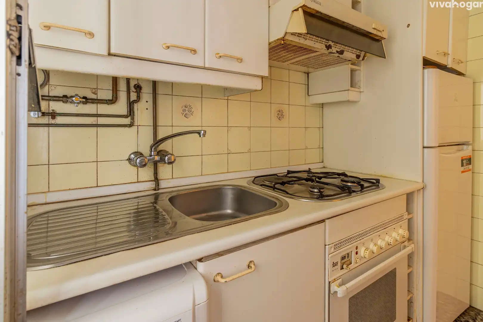Cocina de Piso en venta en Madrid con Terraza