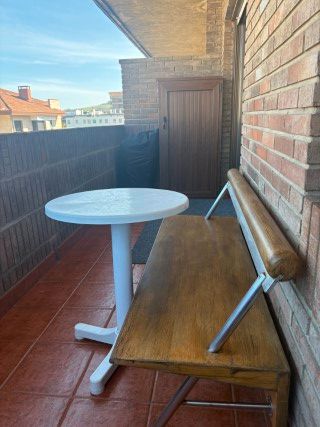 Balcony of Flat for sale in Zarautz  with Heating, Terrace and Furnished