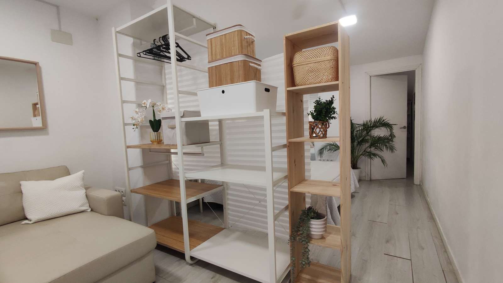 Dormitori de Estudi per a compartir en  Barcelona Capital amb Aire condicionat i Terrassa