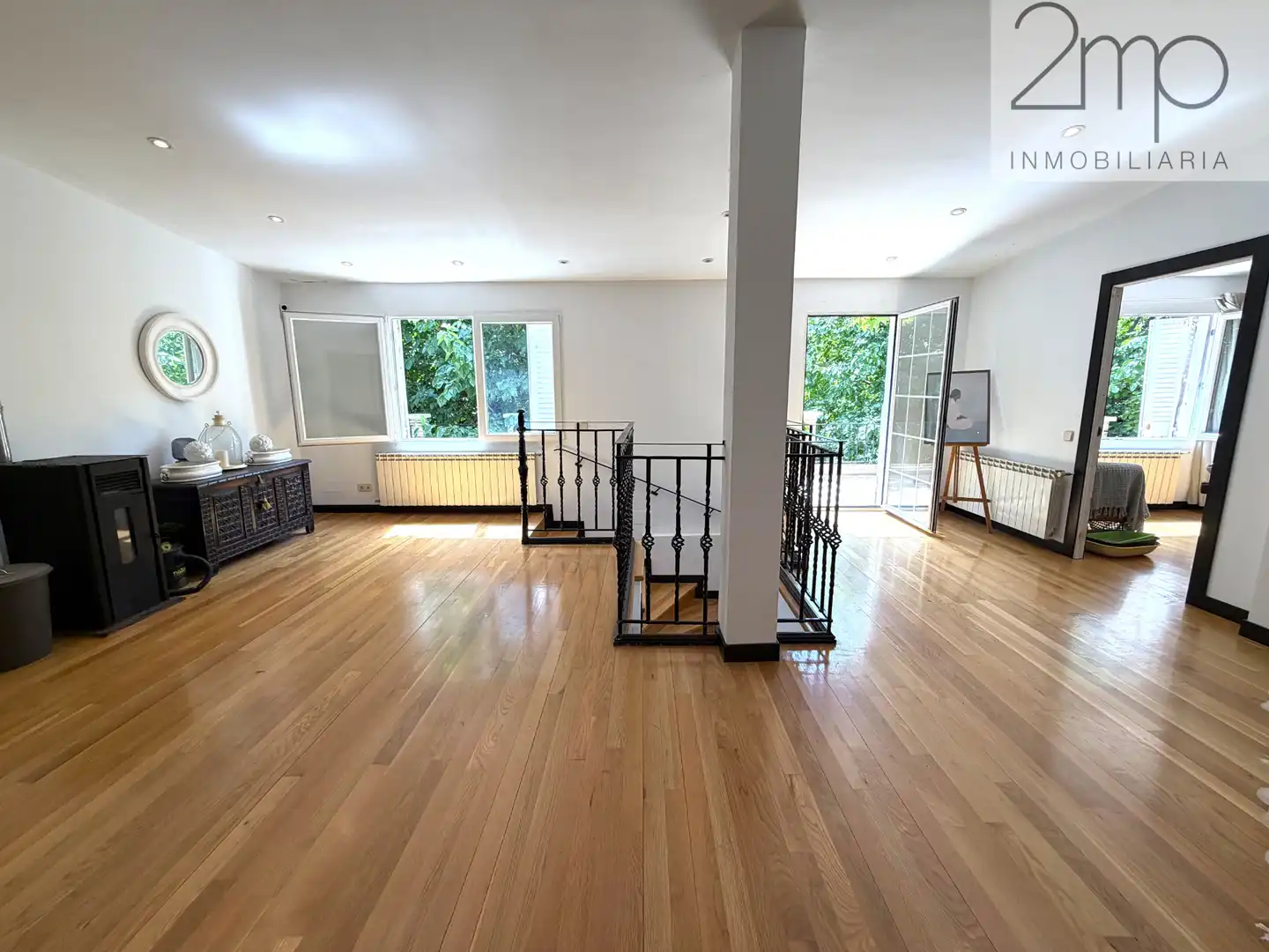 Haus oder Chalet zur Miete in Manzanares El Real mit Heizung, Privatgarten und Parkett