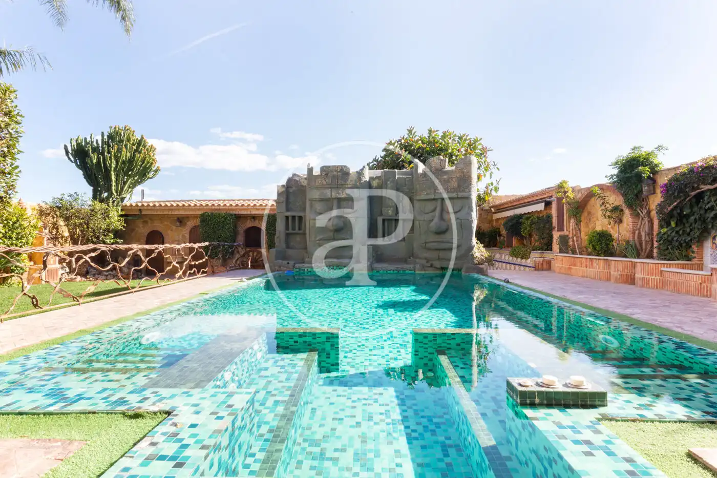 Swimming pool of Houses for rent in Benifaió  with Air Conditioner, Heating and Private garden