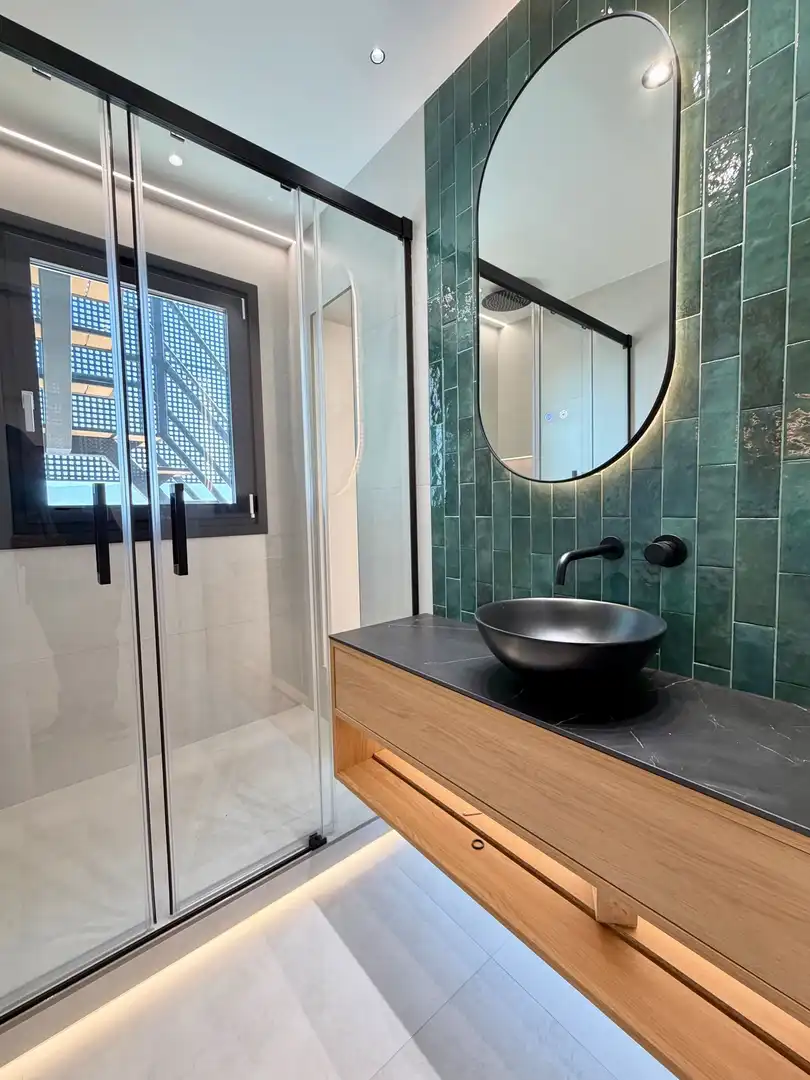 Baño de Ático en venta en Málaga con Aire acondicionado, Calefacción y Jardín privado