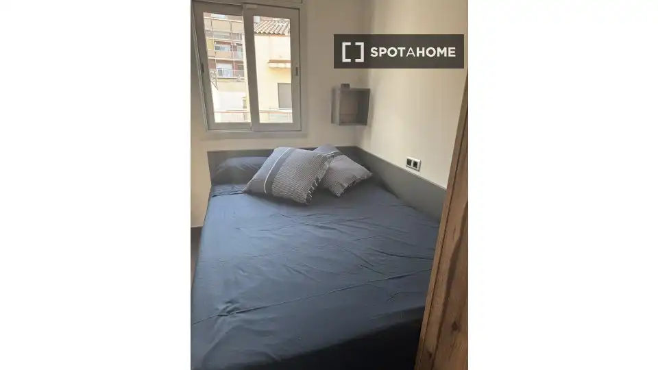 Habitación de Piso para compartir en Mataró con Aire acondicionado, Calefacción y Amueblado