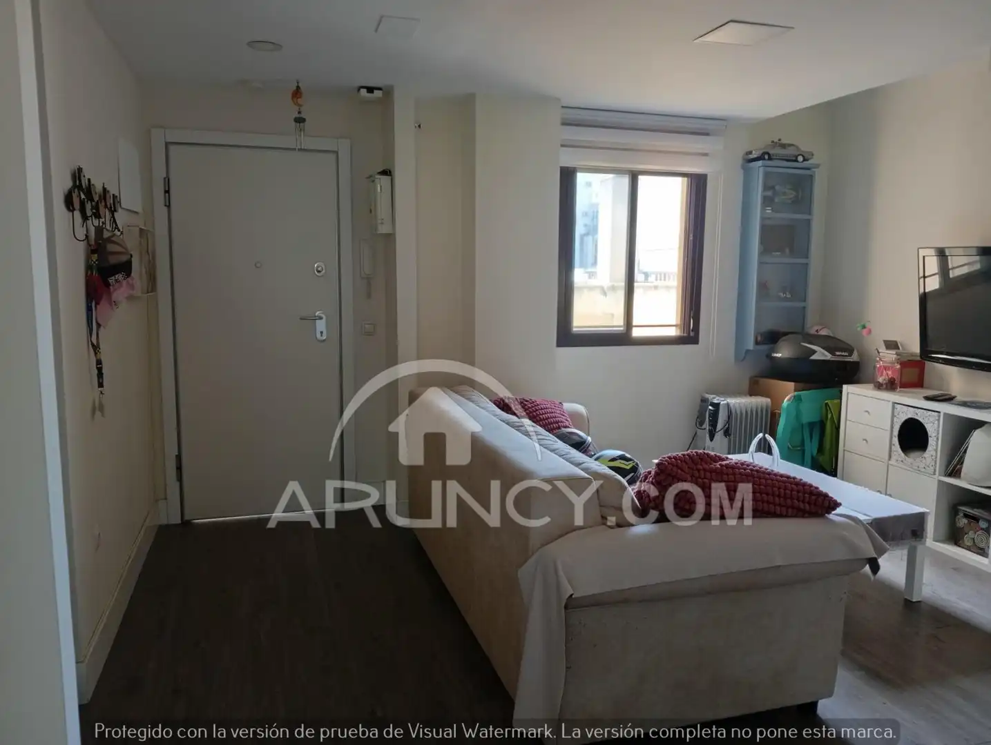 Sala d'estar de Àtic en venda en Alcalá de Guadaira amb Aire condicionat, Calefacció i Jardí privat