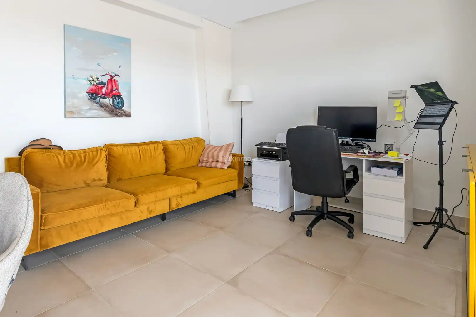 Sala de estar de Dúplex en venta en Finestrat con Aire acondicionado, Terraza y Trastero