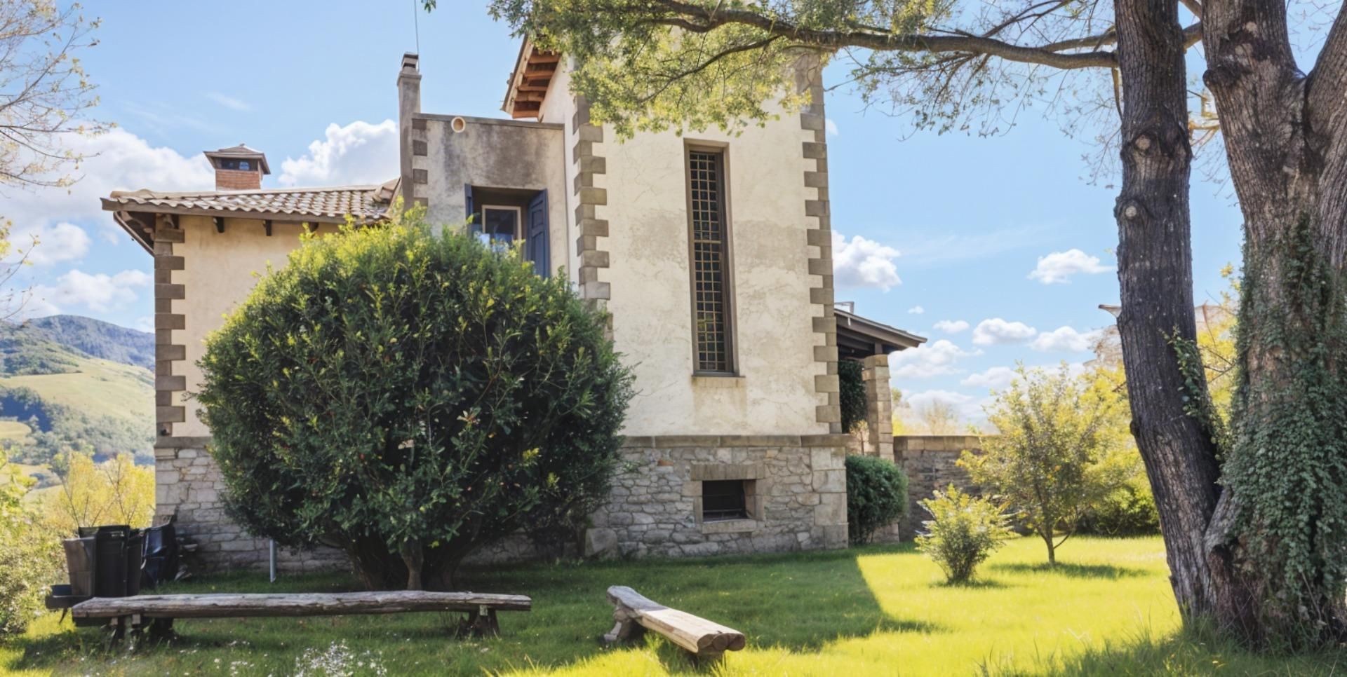 Vista exterior de Casa o chalet en venta en Sant Joan de les Abadesses con Aire acondicionado, Calefacción y Jardín privado