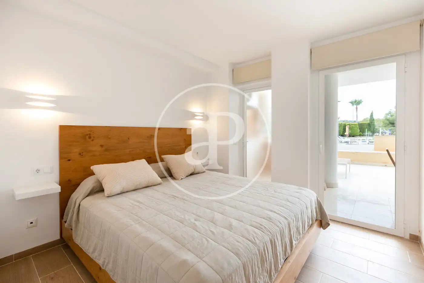 Habitación de Piso de alquiler en Son Servera con Aire acondicionado, Calefacción y Jardín privado