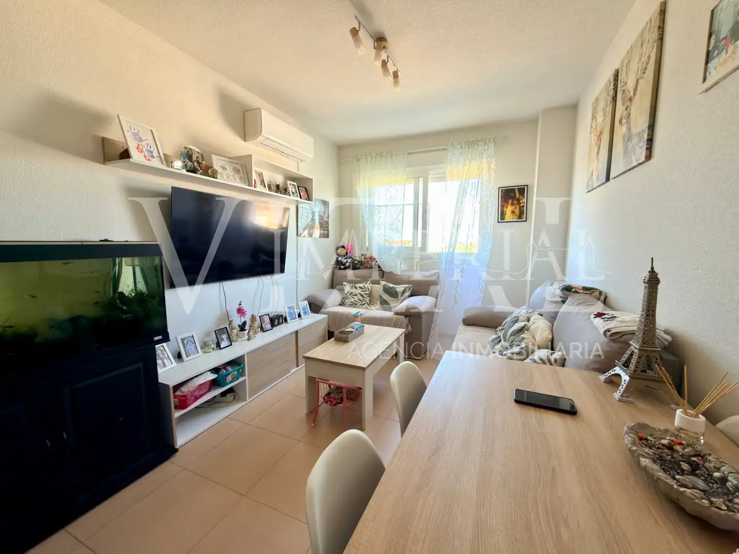 Sala d'estar de Pis en venda en El Casar de Escalona amb Aire condicionat, Calefacció i Terrassa