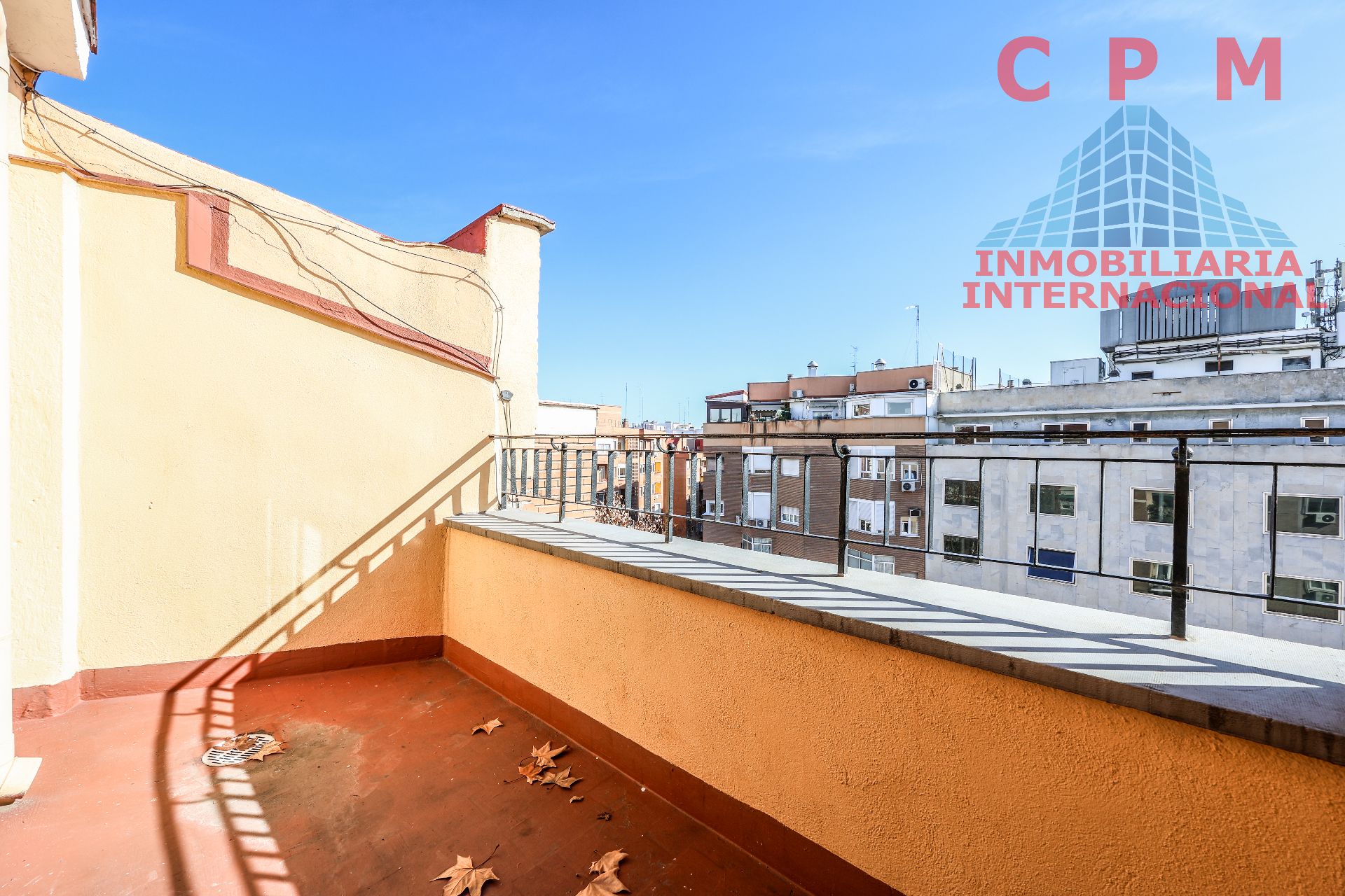 Terrace of Attic for rent in  Madrid Capital  with Air Conditioner, Heating and Parquet flooring