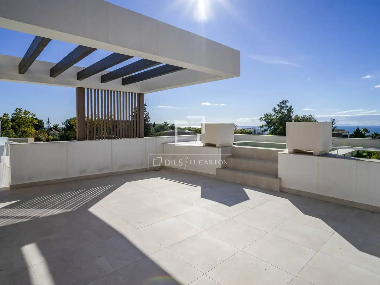 Terraza de Casa o chalet en venta en Marbella con Aire acondicionado, Calefacción y Jardín privado
