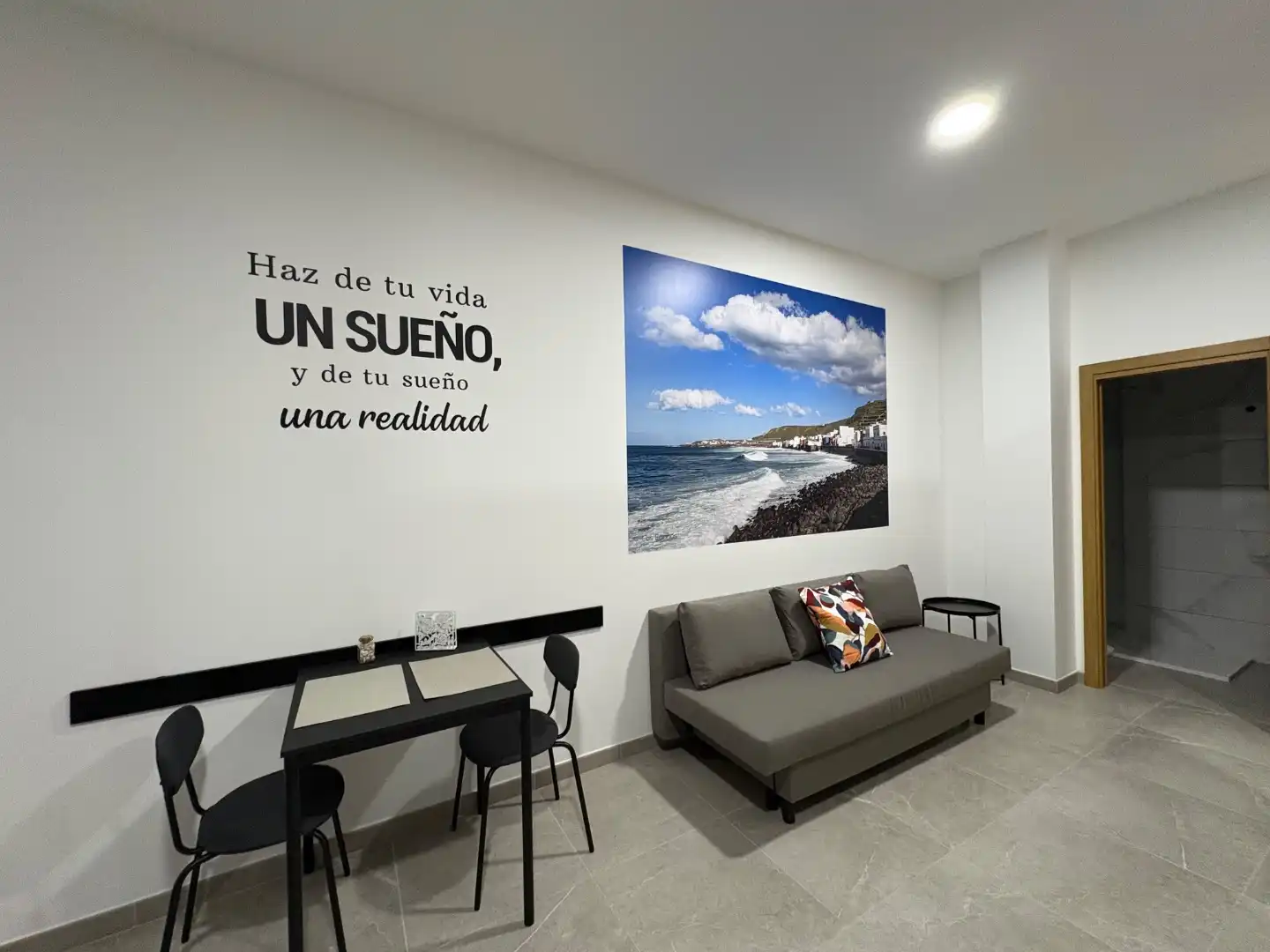 Sala de estar de Piso de alquiler en Arucas con Aire acondicionado, Trastero y Amueblado