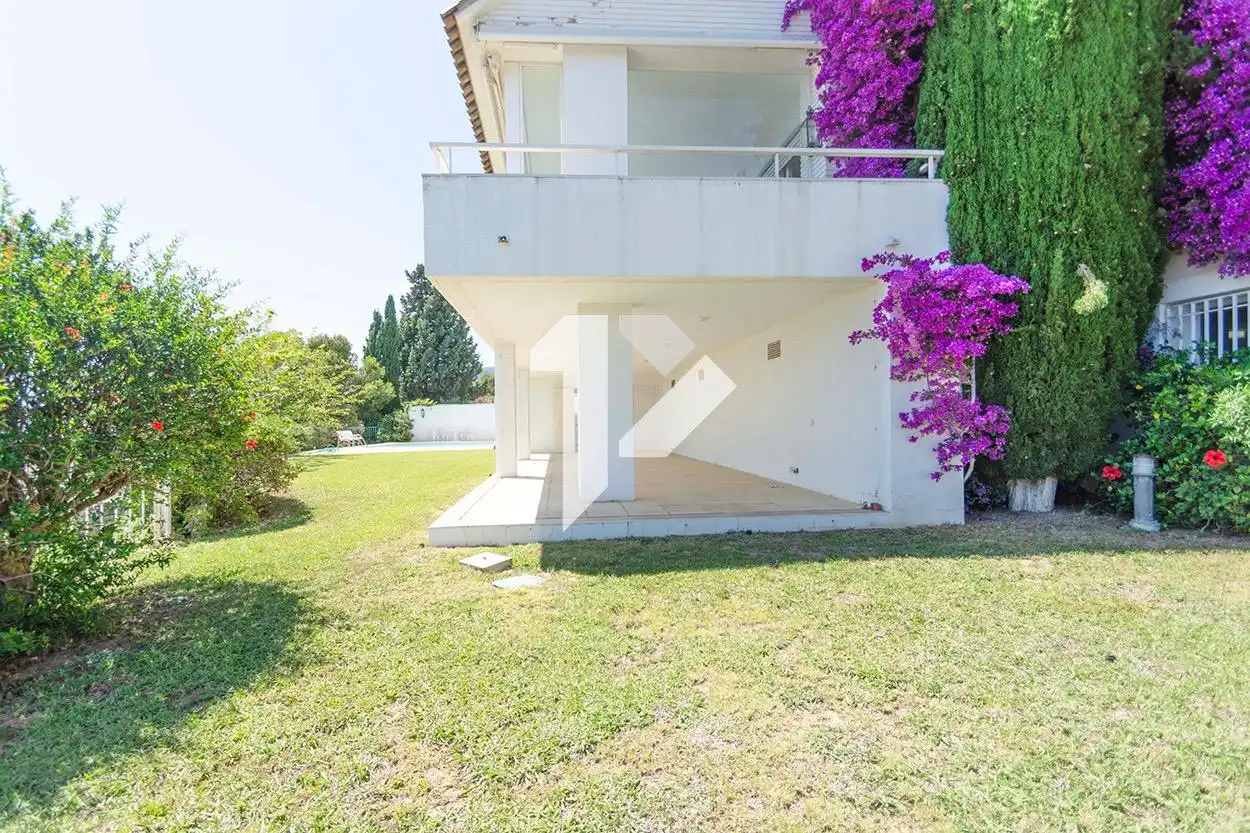 Exterior view of Houses for sale in Castelldefels  with Private garden, Terrace and Community pool