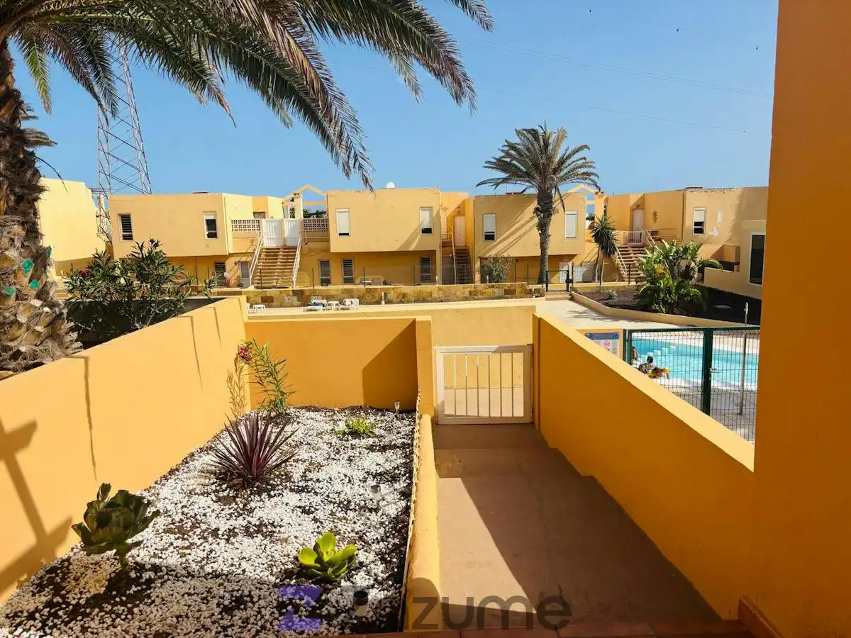 Exterior view of Flat for rent in Pájara  with Parquet flooring, Terrace and Swimming Pool
