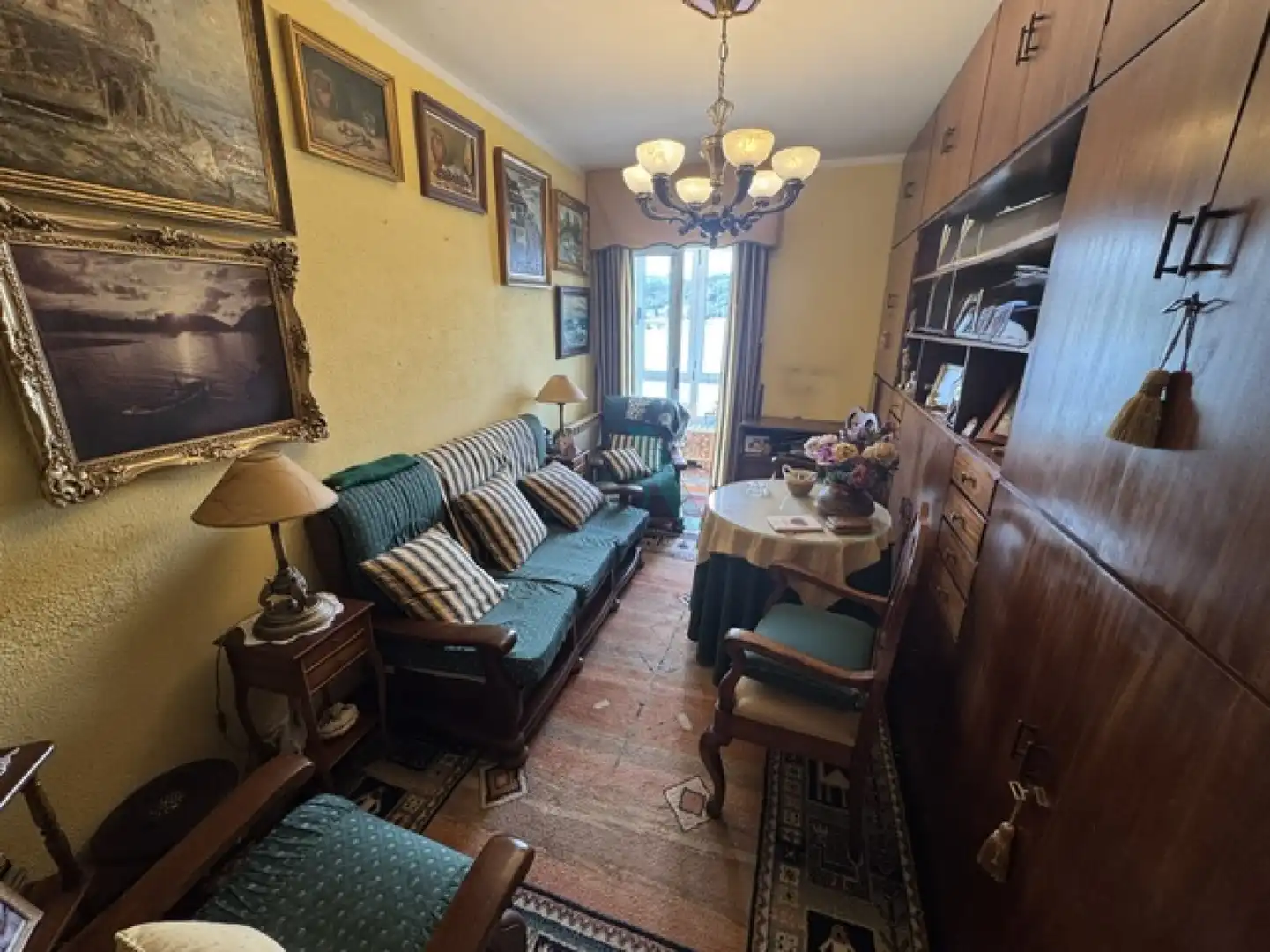Living room of Flat for sale in Ribadesella  with Balcony