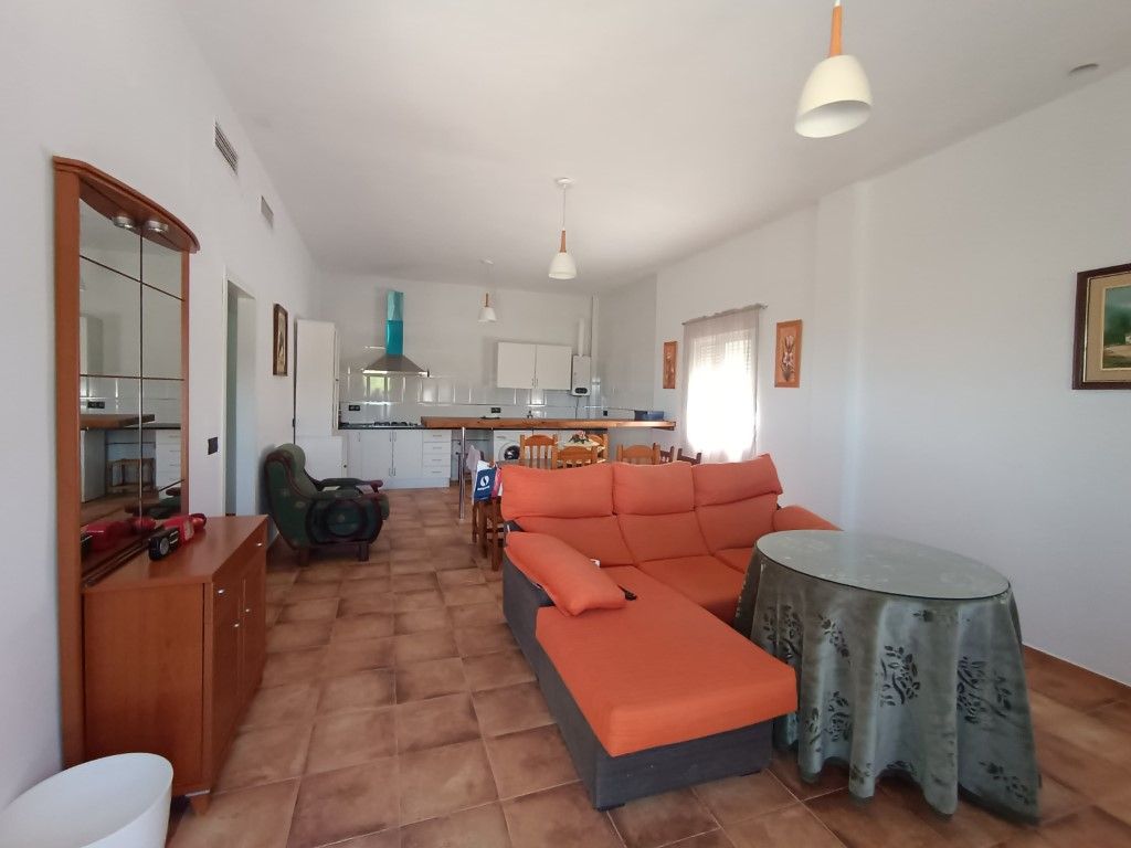 Sala d'estar de Finca rústica en venda en Casabermeja