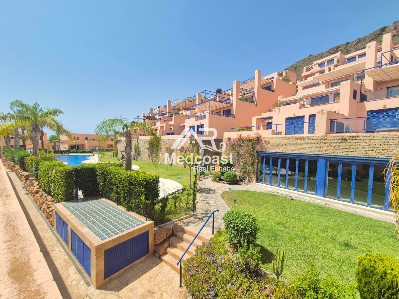 Exterior view of Attic for sale in Mojácar  with Air Conditioner, Terrace and Storage room