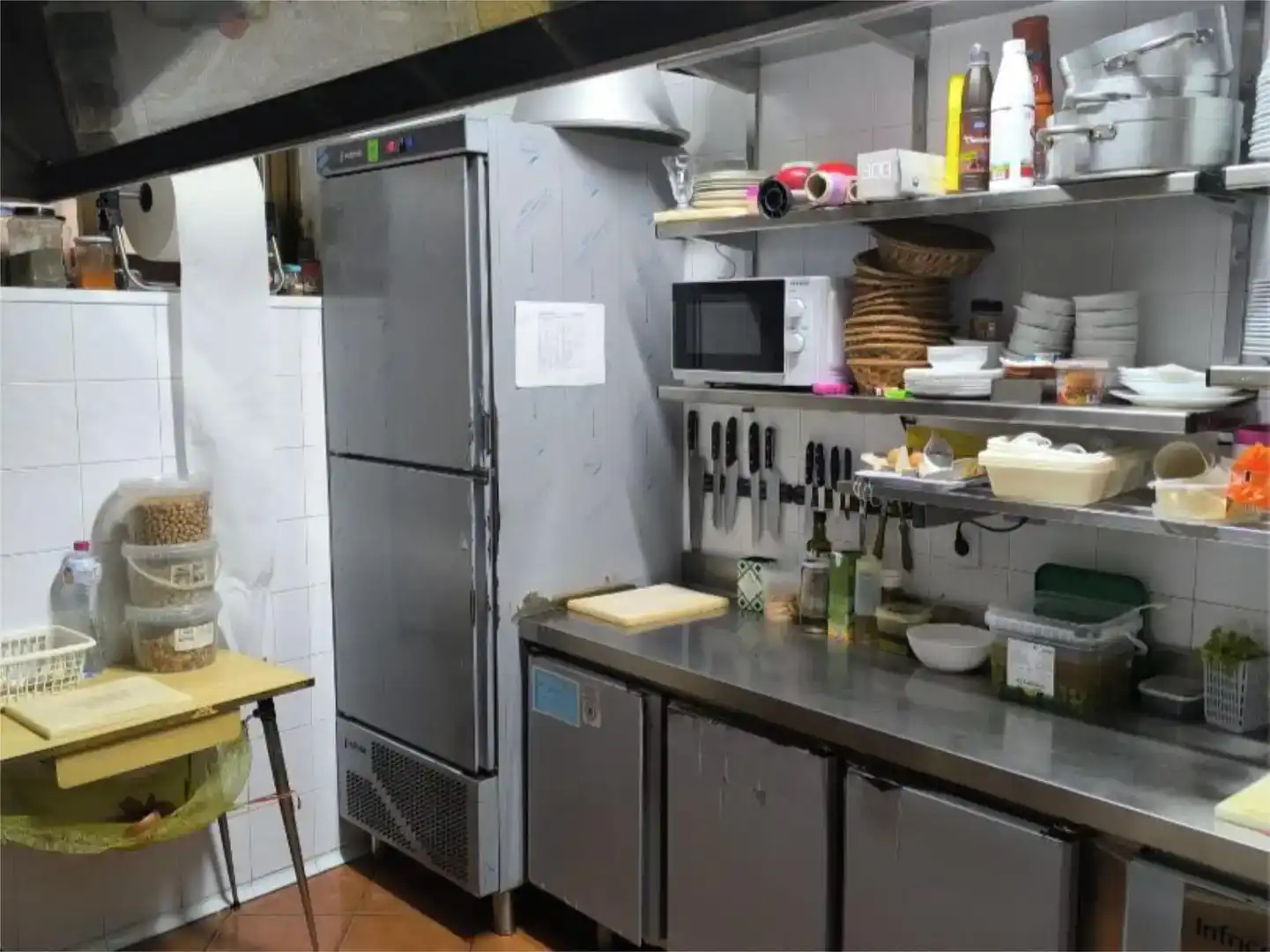 Cocina de Local en venta en Segura de la Sierra con Aire acondicionado y Amueblado