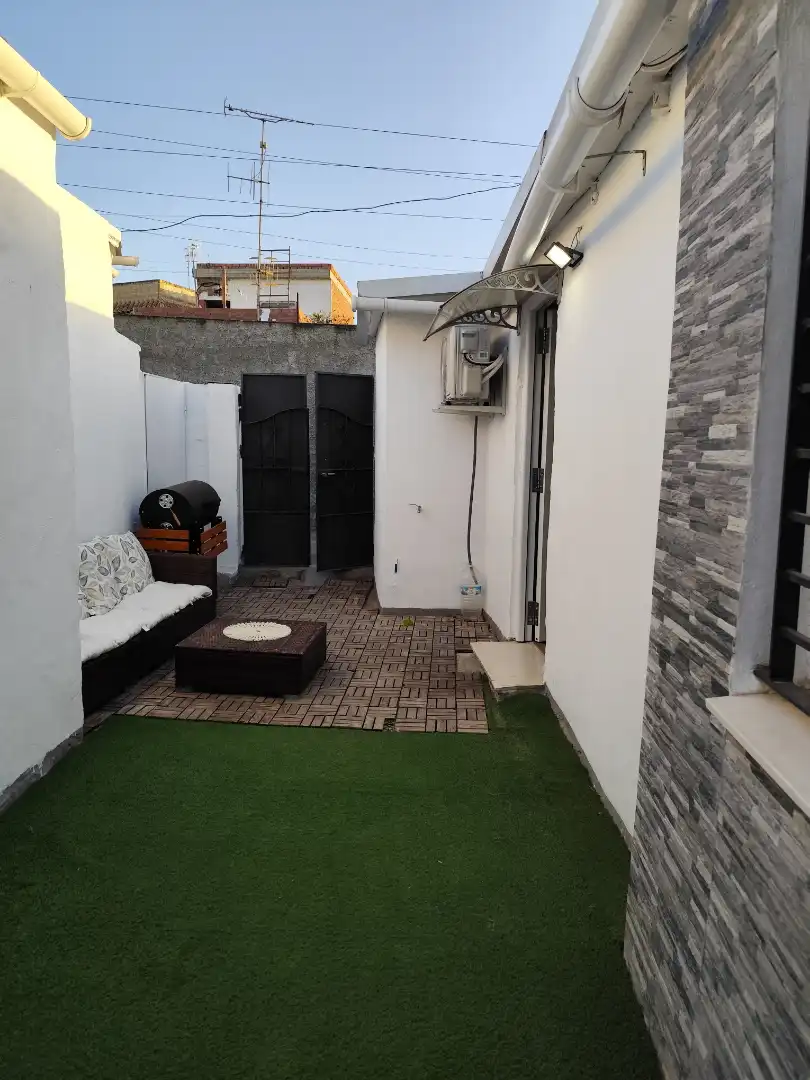 Terraza de Apartamento de alquiler en Sanlúcar de Barrameda con Amueblado, Lavadora y Microondas