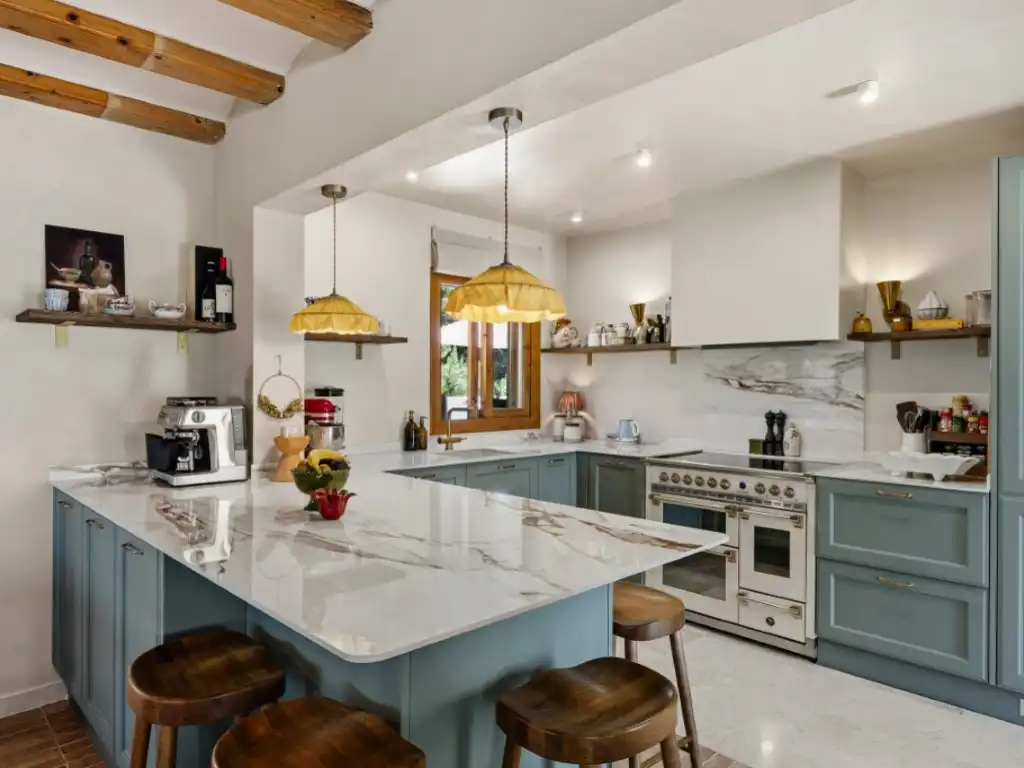 Küche von Haus oder Chalet zur Miete in Jávea / Xàbia mit Heizung, Privatgarten und Terrasse