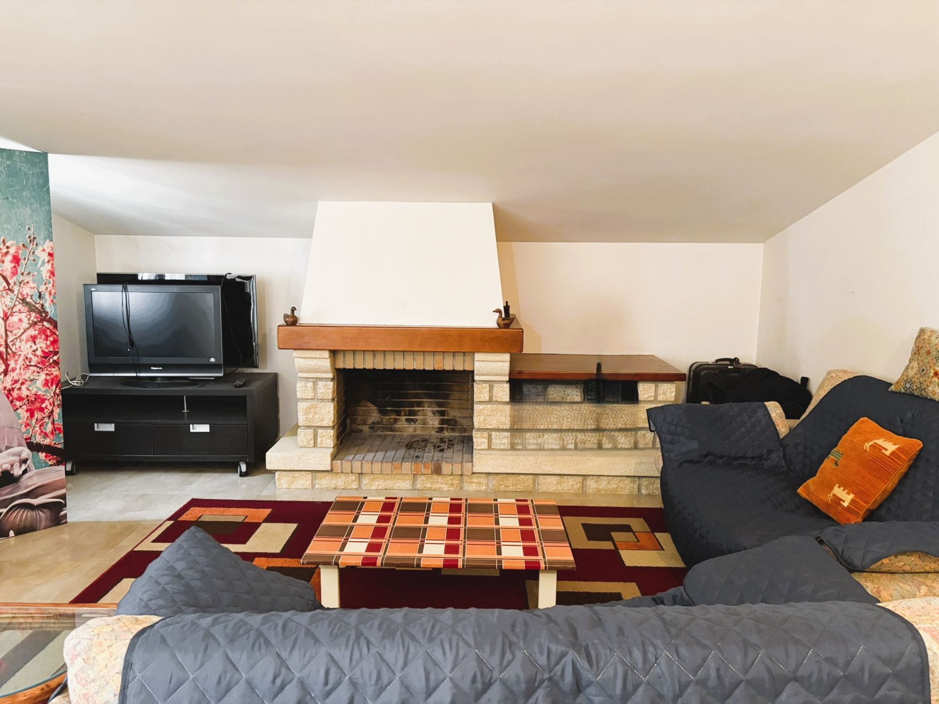 Sala d'estar de Àtic en venda en Bellpuig amb Aire condicionat, Calefacció i Terrassa