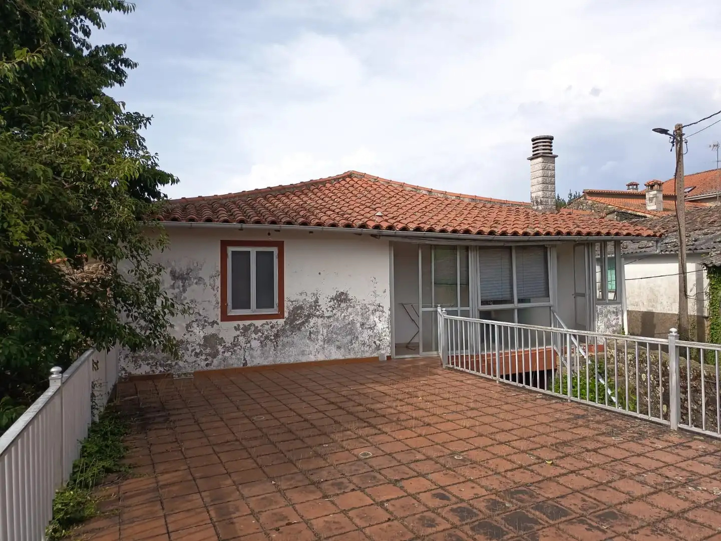 Vista exterior de Casa o chalet en venta en Sober con Jardín privado, Terraza y Amueblado