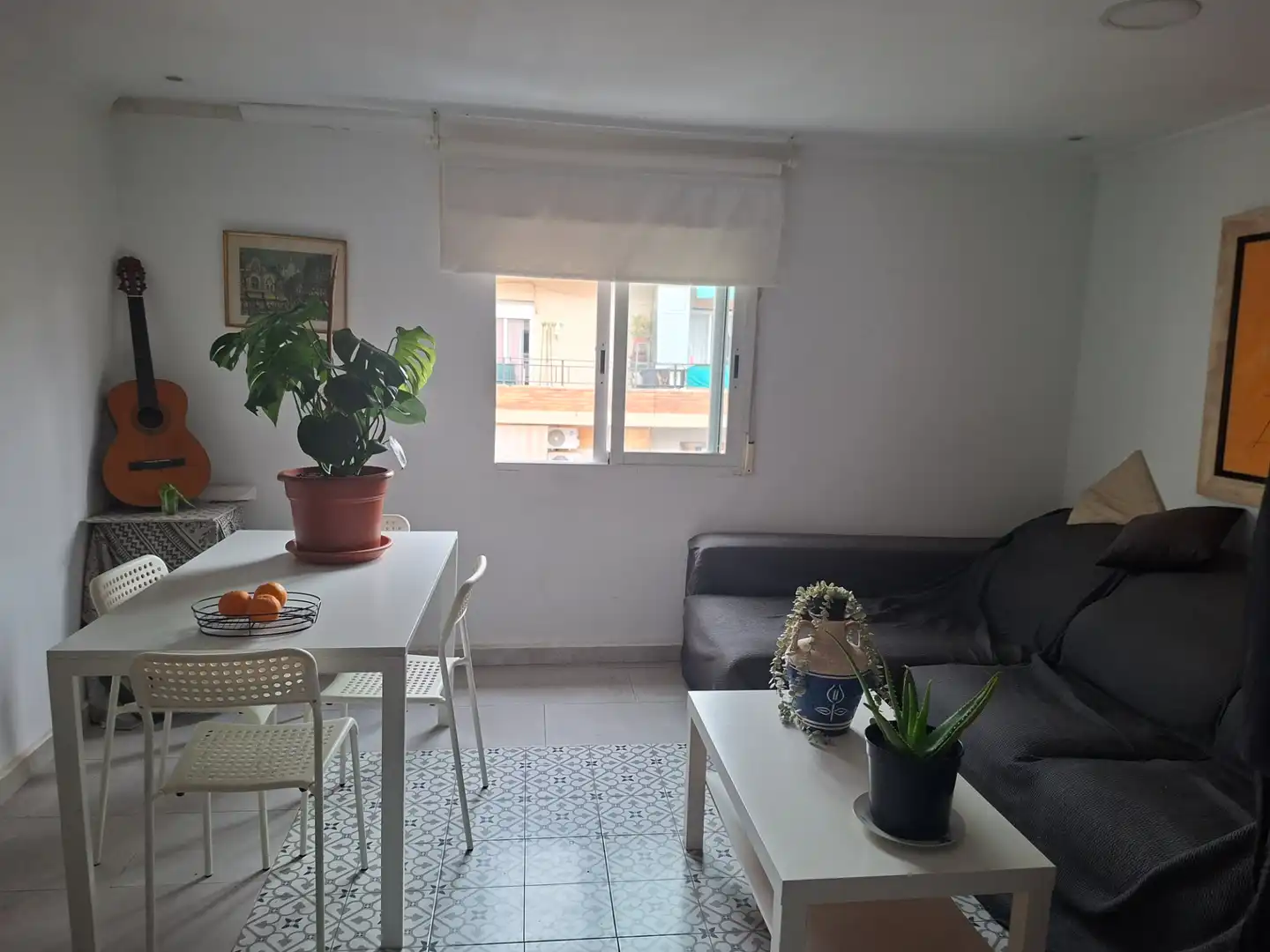 Living room of Flat for sale in Alfafar  with Air Conditioner, Furnished and Oven