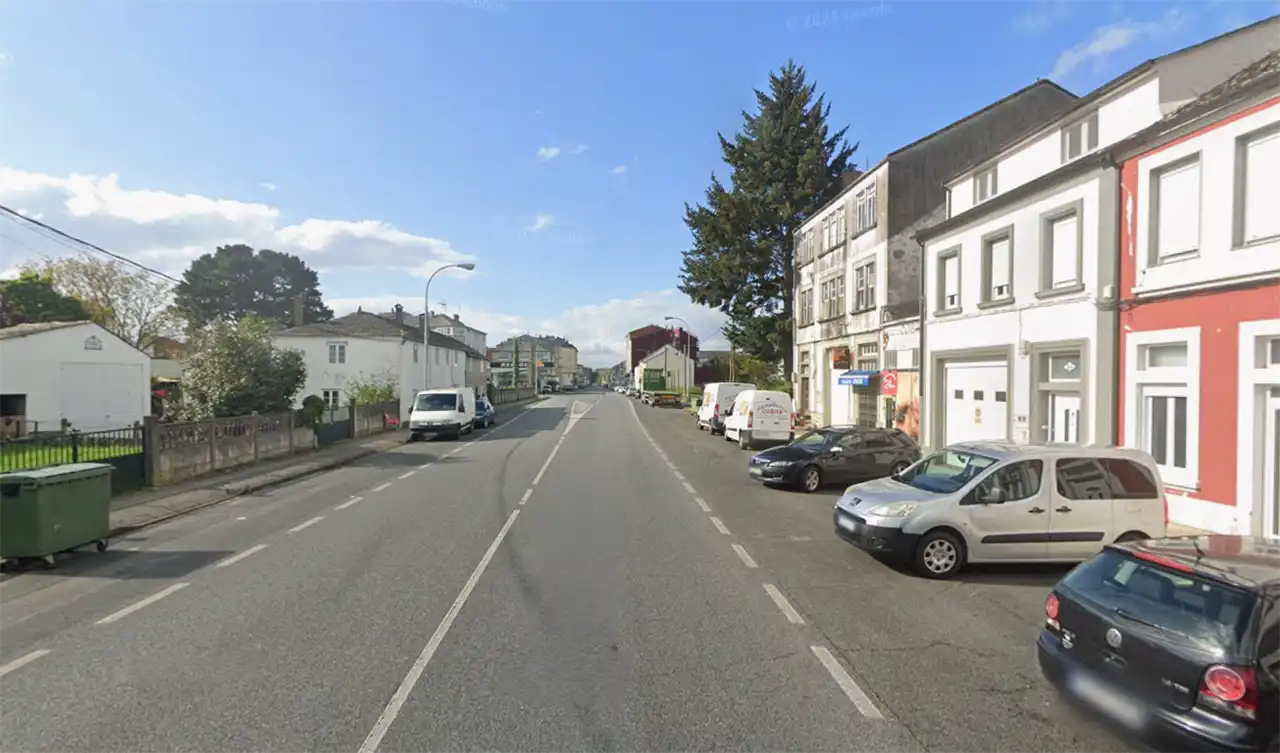Vista exterior de Piso en venta en Rábade