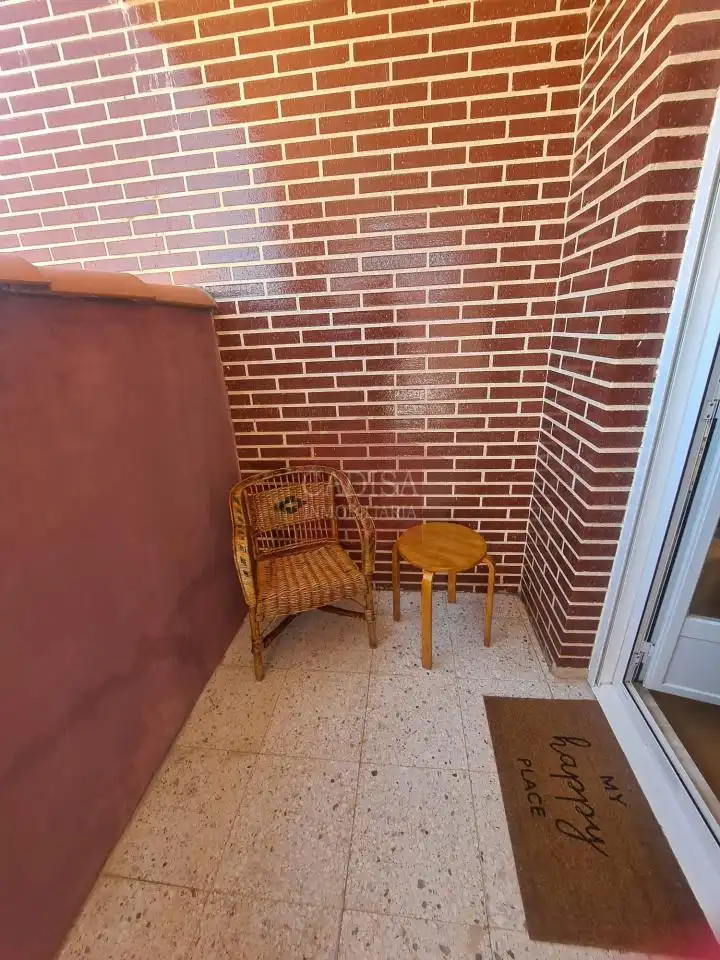 Terraza de Apartamento de alquiler en Villares de la Reina con Calefacción y Amueblado