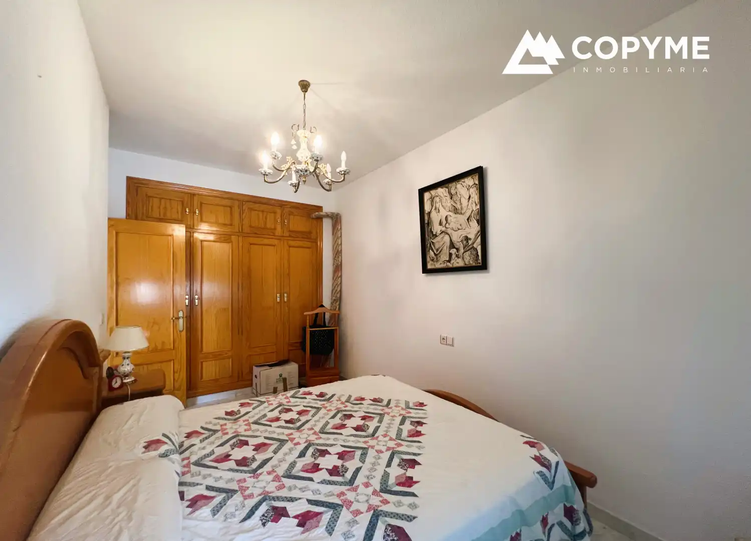 Habitación de Casa adosada en venta en Gerindote con Aire acondicionado, Jardín privado y Amueblado