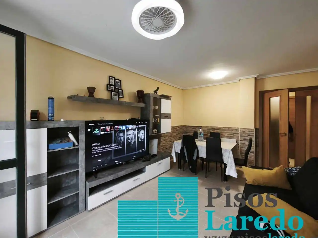Living room of Flat for sale in Meruelo  with Heating, Private garden and Parquet flooring