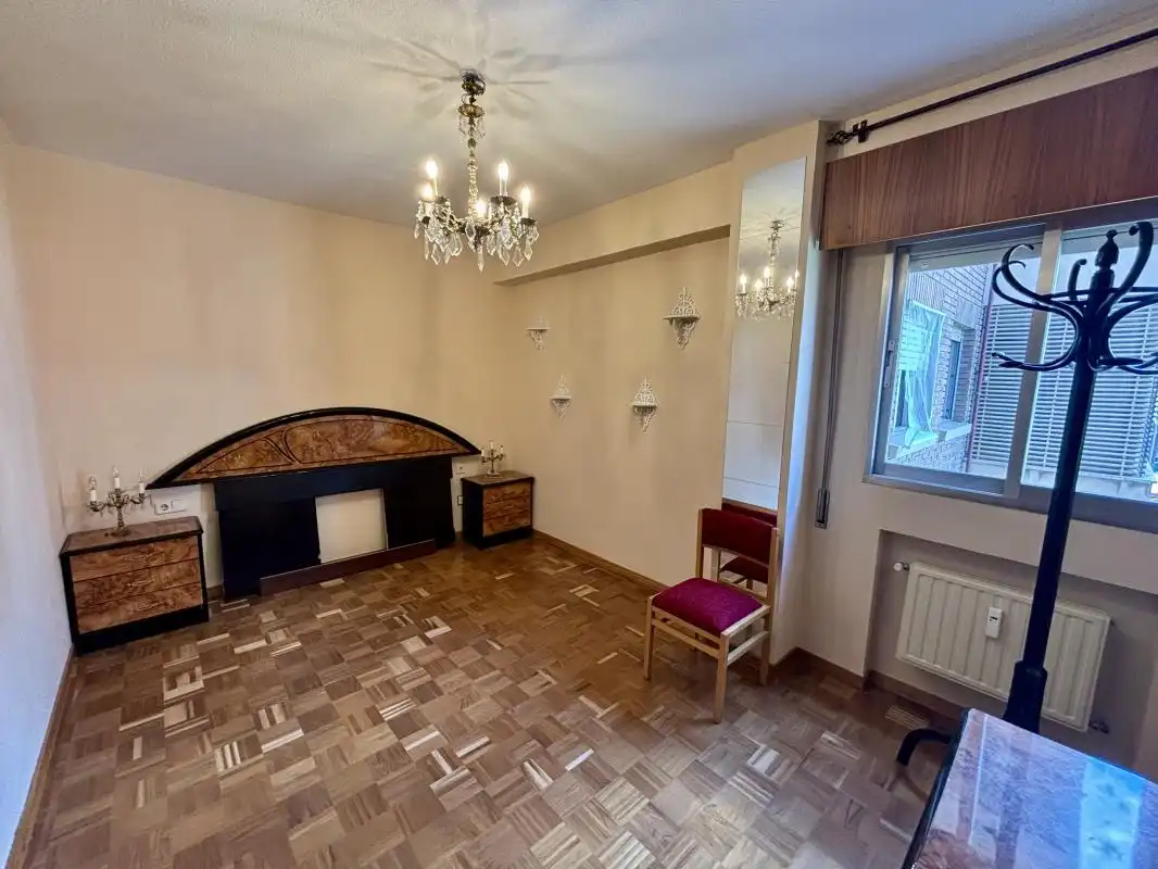 Sala d'estar de Pis de lloguer en Madrid amb Aire condicionat, Calefacció i Jardí privat