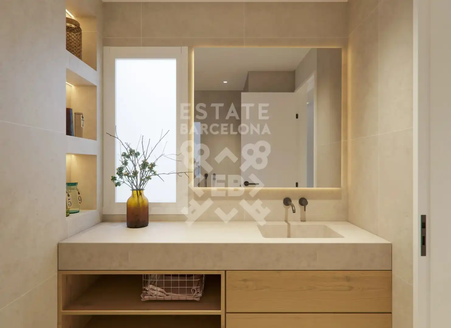 Appartamento con terrazza in vendita a Carrer de Còrsega, imagen 14