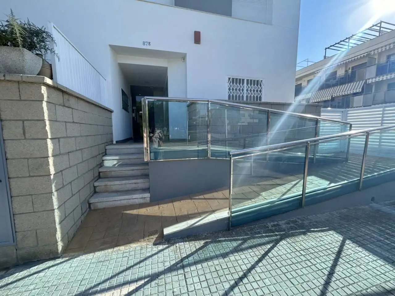 Exterior view of Flat for sale in Cubelles  with Air Conditioner, Heating and Terrace
