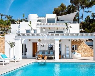 Vista exterior de Casa o xalet de lloguer en Sant Josep de sa Talaia amb Aire condicionat, Calefacció i Piscina