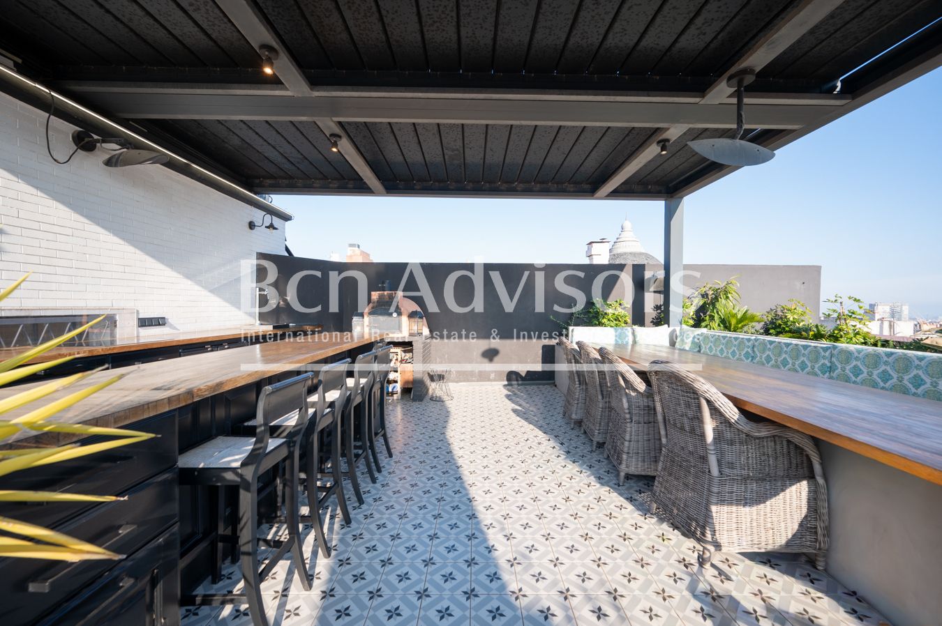 Terraza de Ático en venta en  Barcelona Capital con Aire acondicionado, Calefacción y Terraza